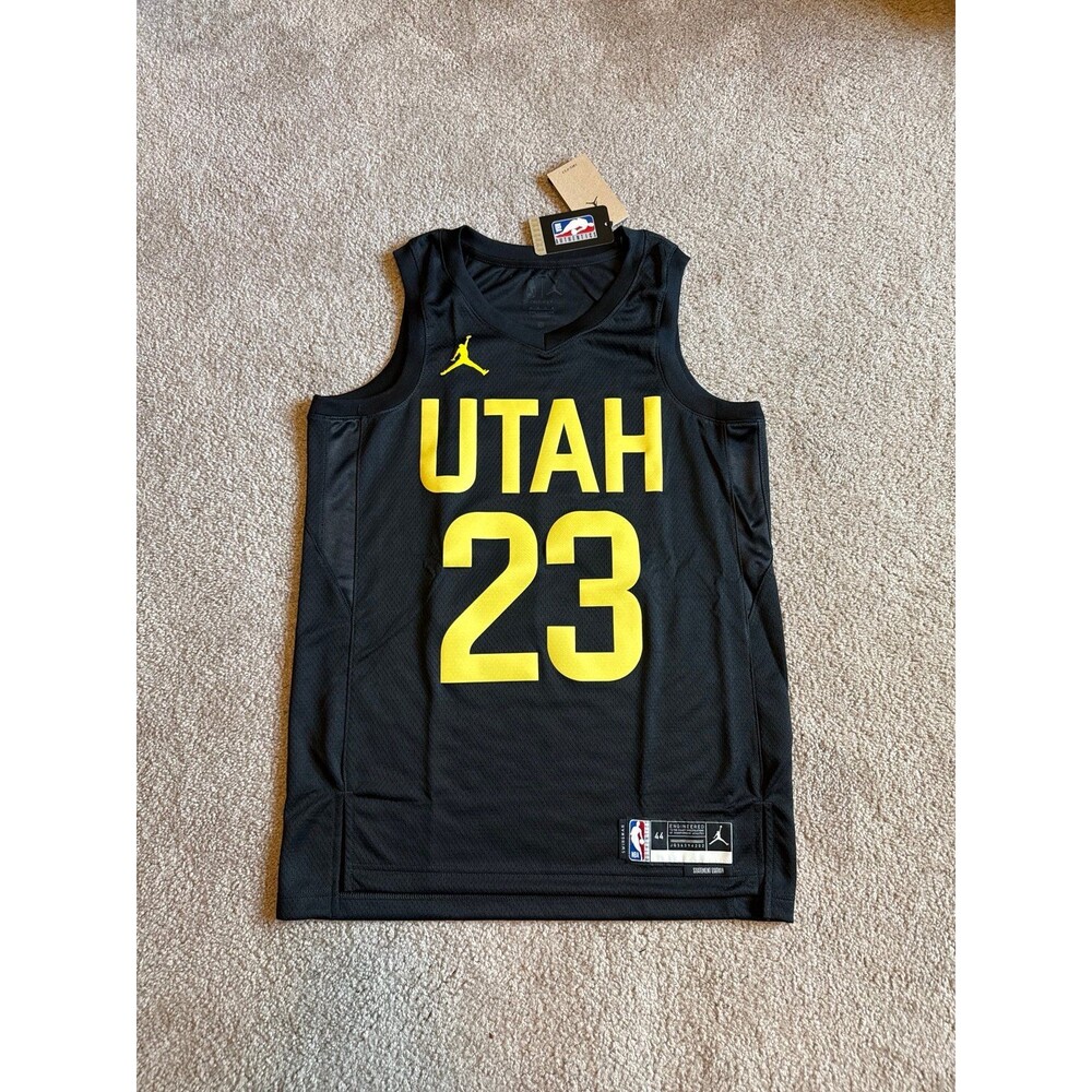 Lauri Markkanen Utah Jazz City Edition Jordan Men’s NWT Nike NBA Jersey Size M